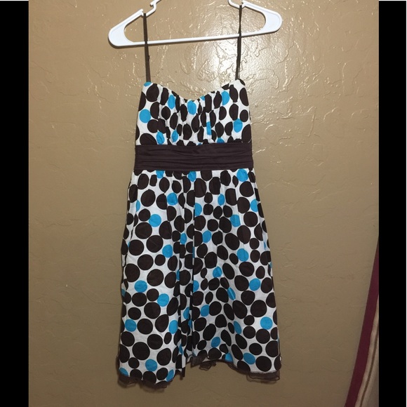 Ruby Rox Dresses & Skirts - Ruby Rox brown and blue dress